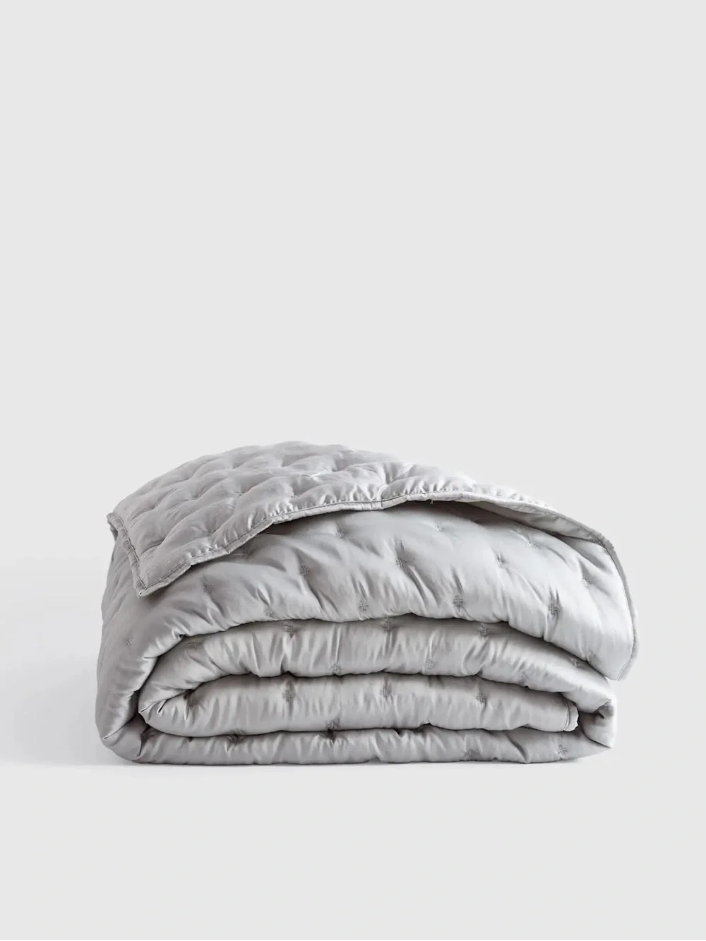 Quince Bamboo Dream Quilt Full/Queen Light Grey